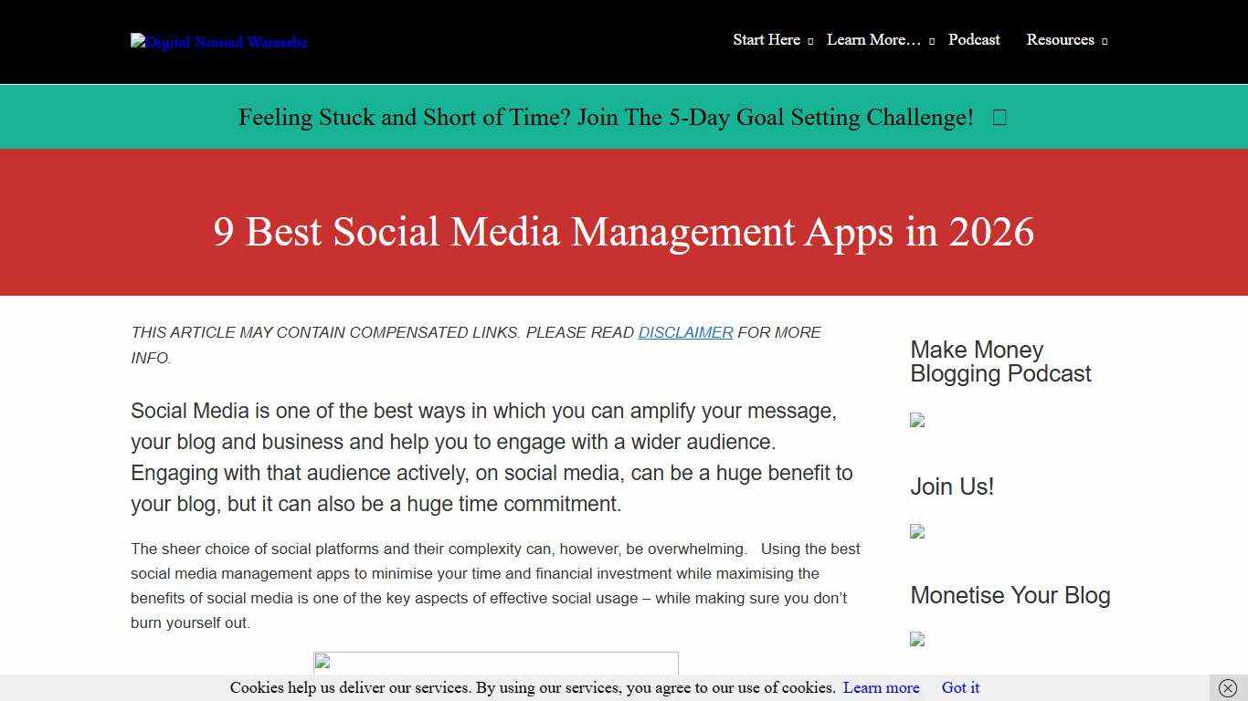 9 Best Social Media Management Apps in 2026 - Digital Nomad Wannabe