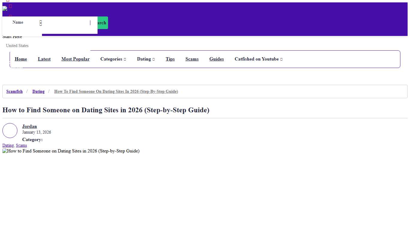How to Find Someone on Dating Sites in 2026 (Step-by-Step Guide) Social Catfish